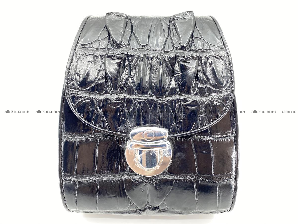 Crocodile skin shoulder bag tail part 884 Foto 0
