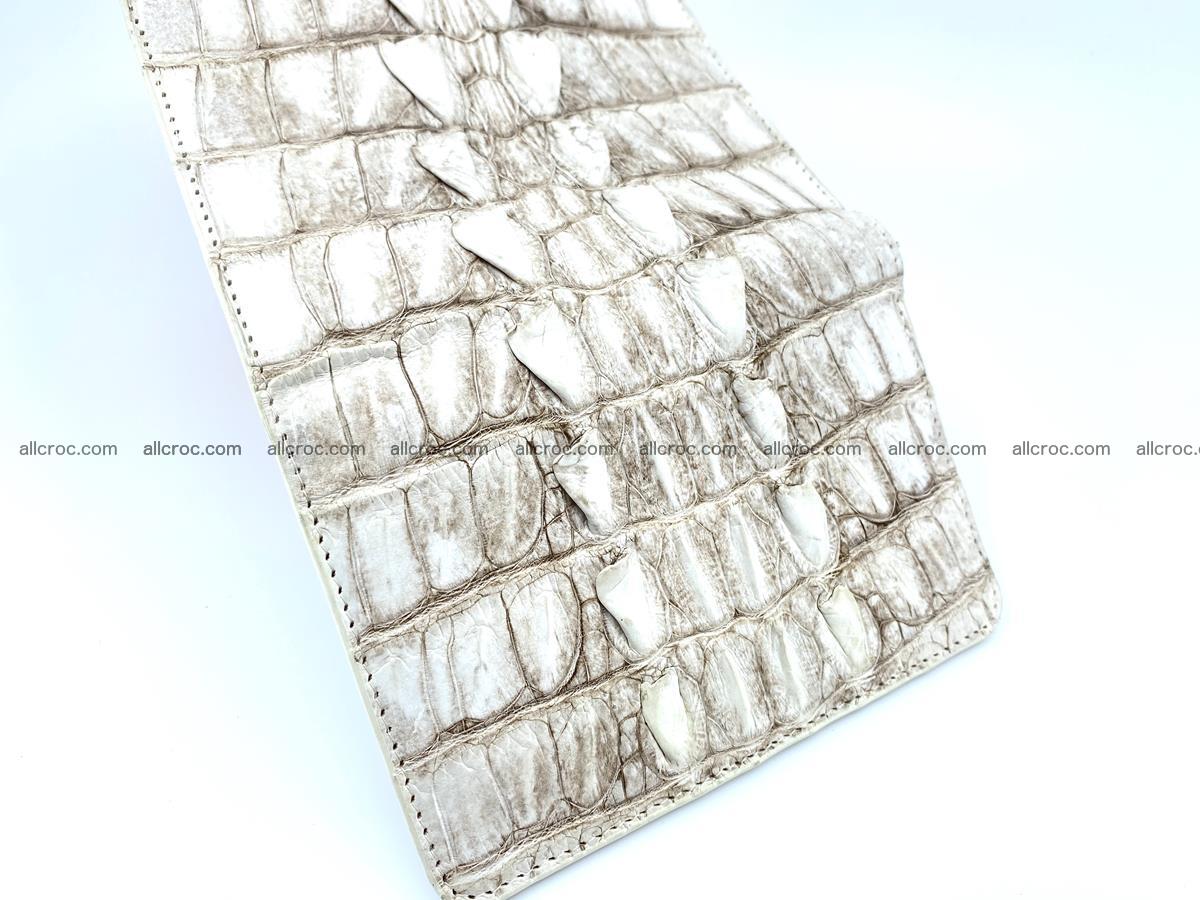 Siamese crocodile skin wallet for women 448 Foto 11