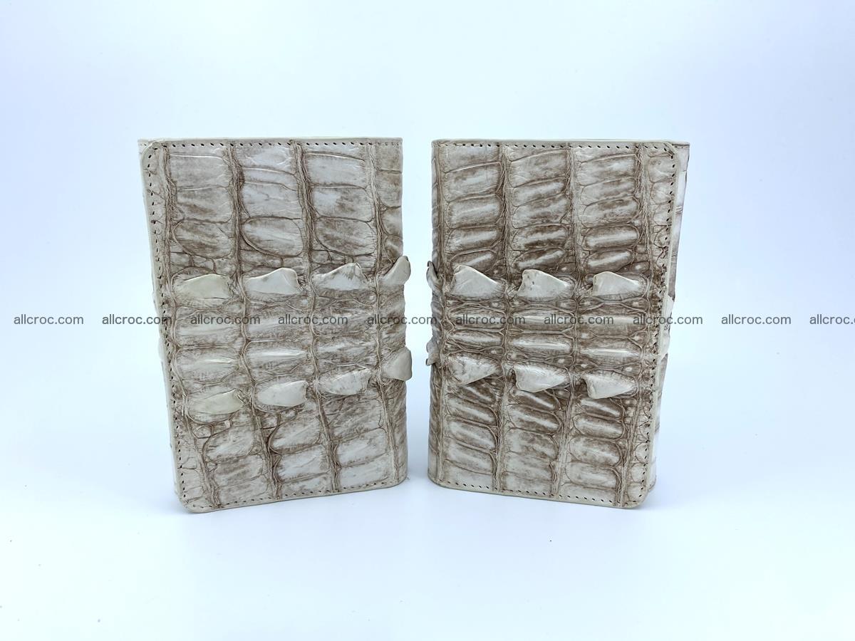 Siamese crocodile skin wallet for women 448 Foto 12
