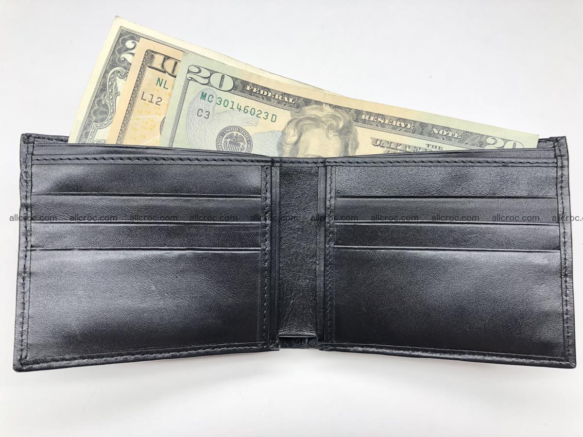 Siamese crocodile skin wallet with genuine crocodile head 508 Foto 8