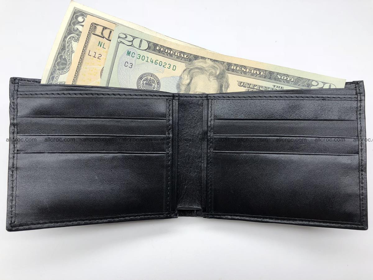 Siamese crocodile skin wallet with genuine crocodile head 508 Foto 7