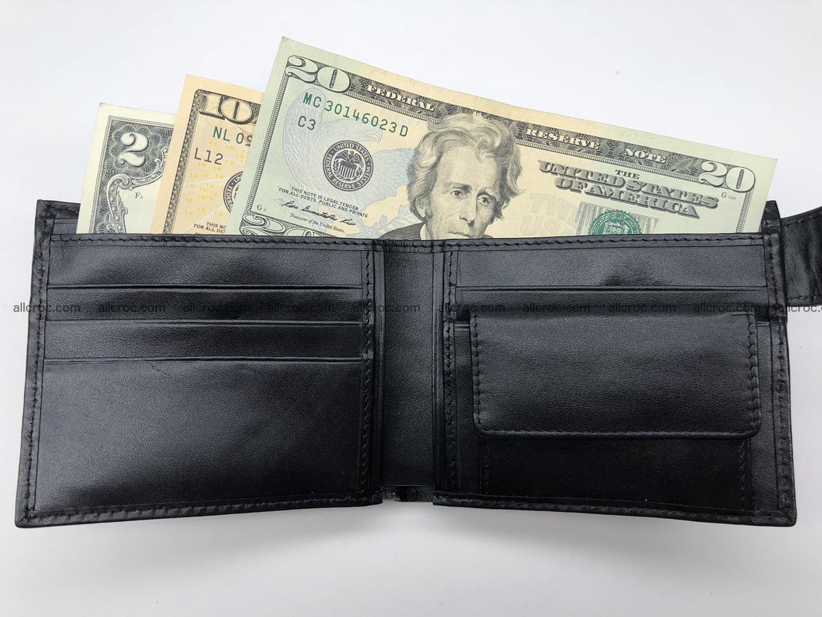 Siamese crocodile skin wallet with genuine crocodile head 509 Foto 7