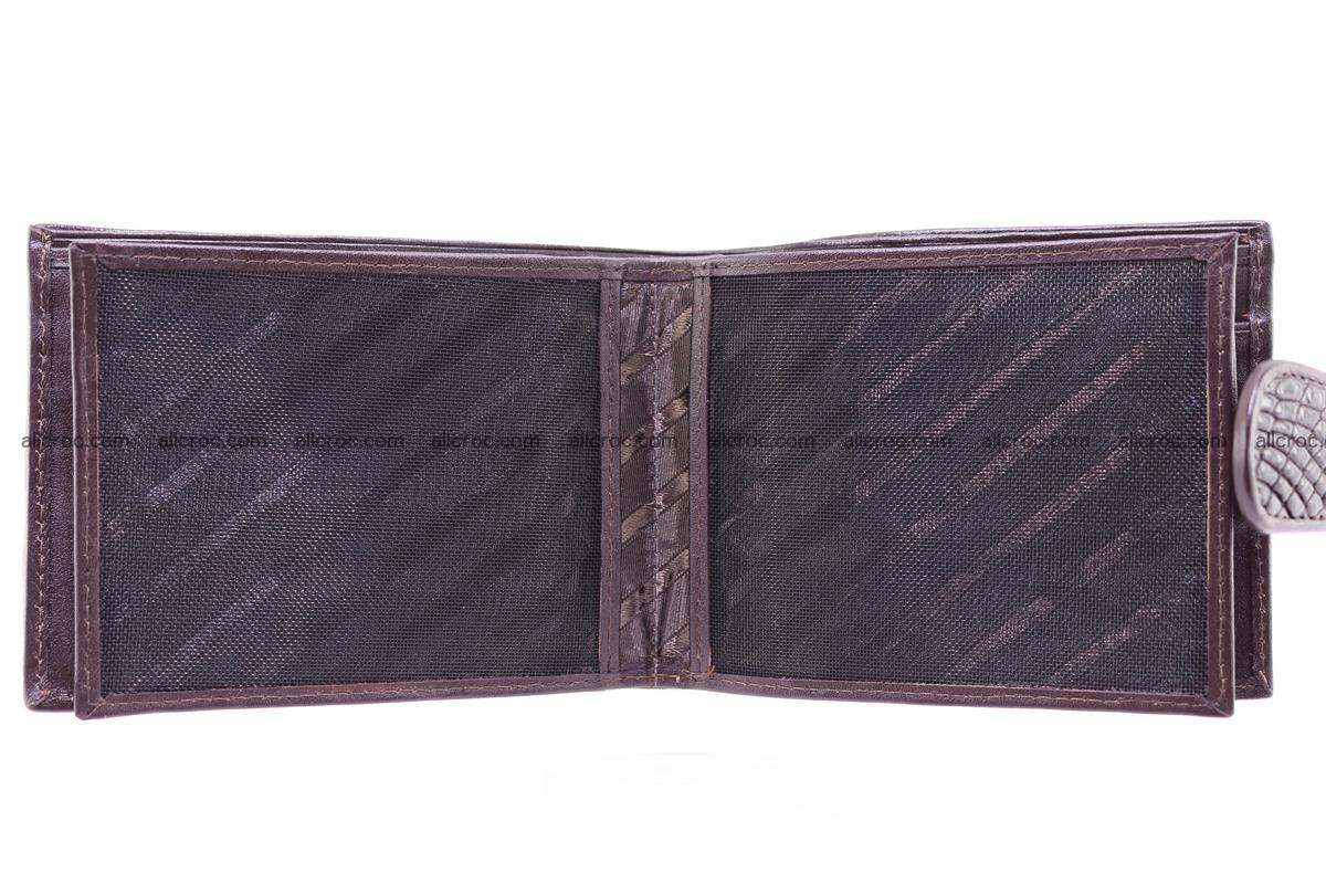 Siamese crocodile skin wallet  254 Foto 8