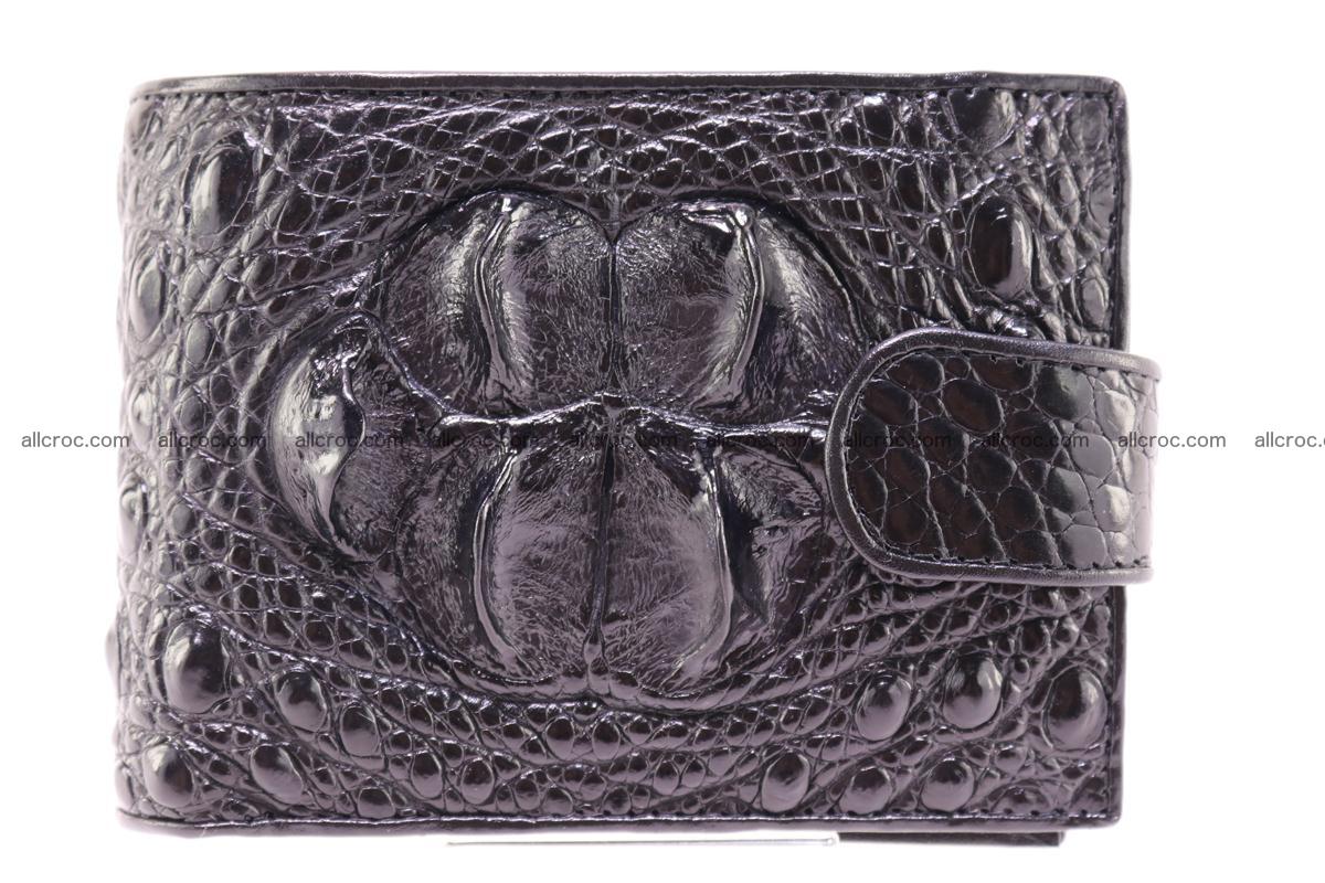 Siamese crocodile wallet with half belt and coins compartment 270 Foto 0