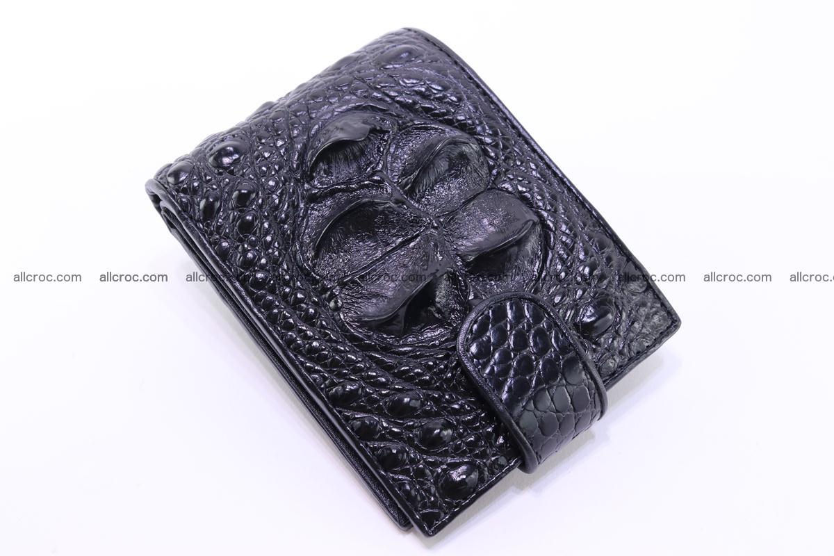 Siamese crocodile wallet with half belt and coins compartment 270 Foto 1