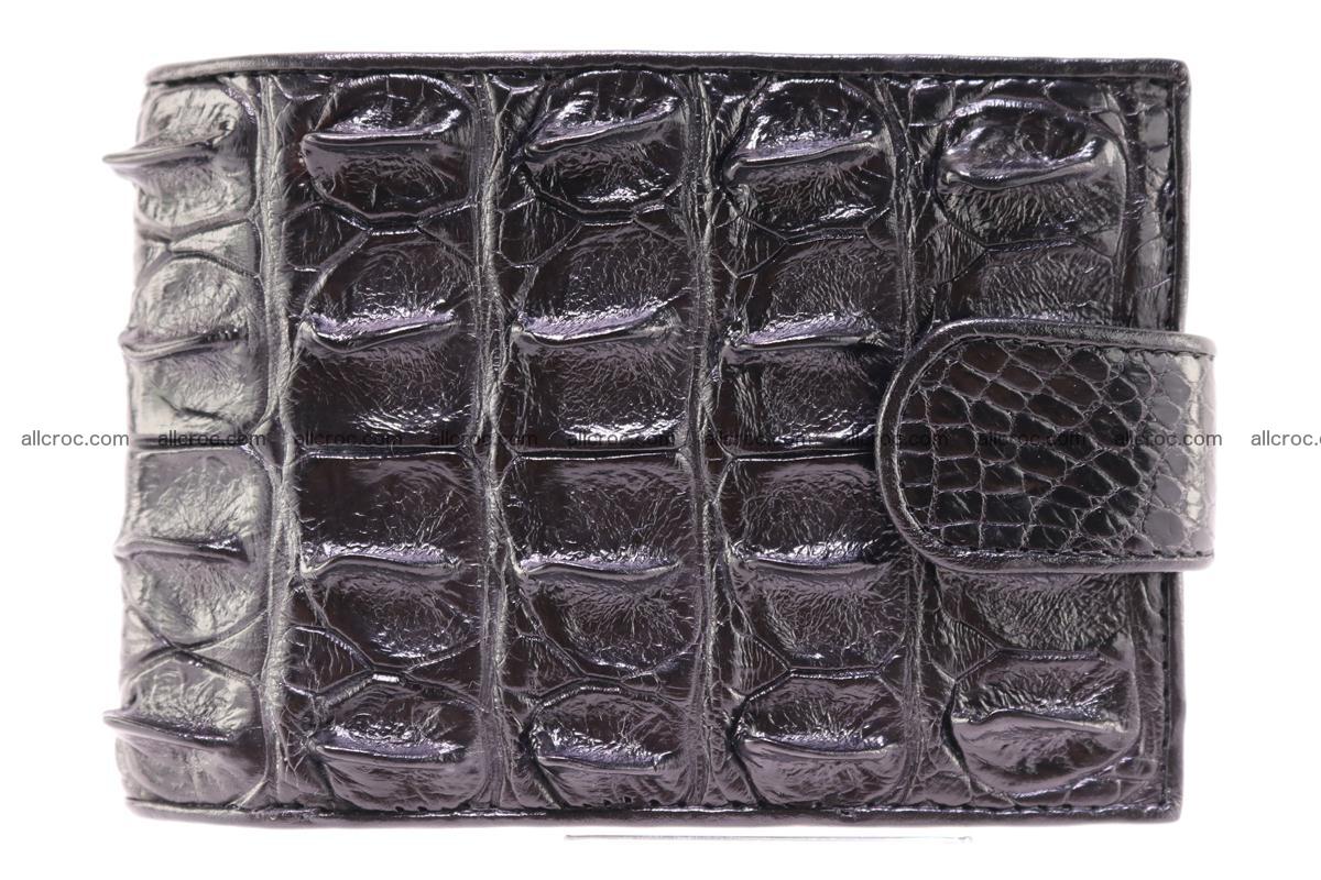 Siamese crocodile wallet with half belt and coins compartment 271 Foto 0