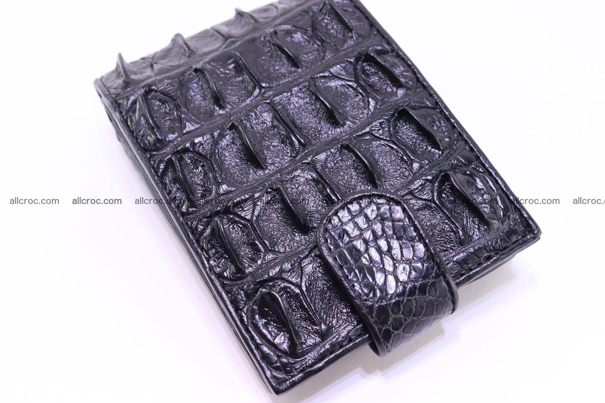Siamese crocodile wallet with half belt and coins compartment 271 Foto 6