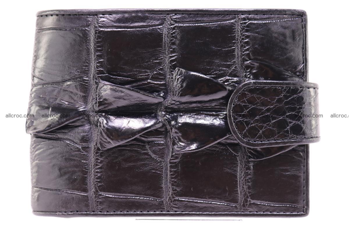 Siamese crocodile wallet with half belt and coins compartment 273 Foto 0