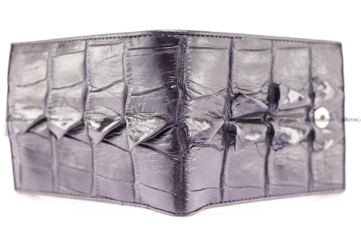 Siamese crocodile wallet with half belt and coins compartment 273 Foto 2