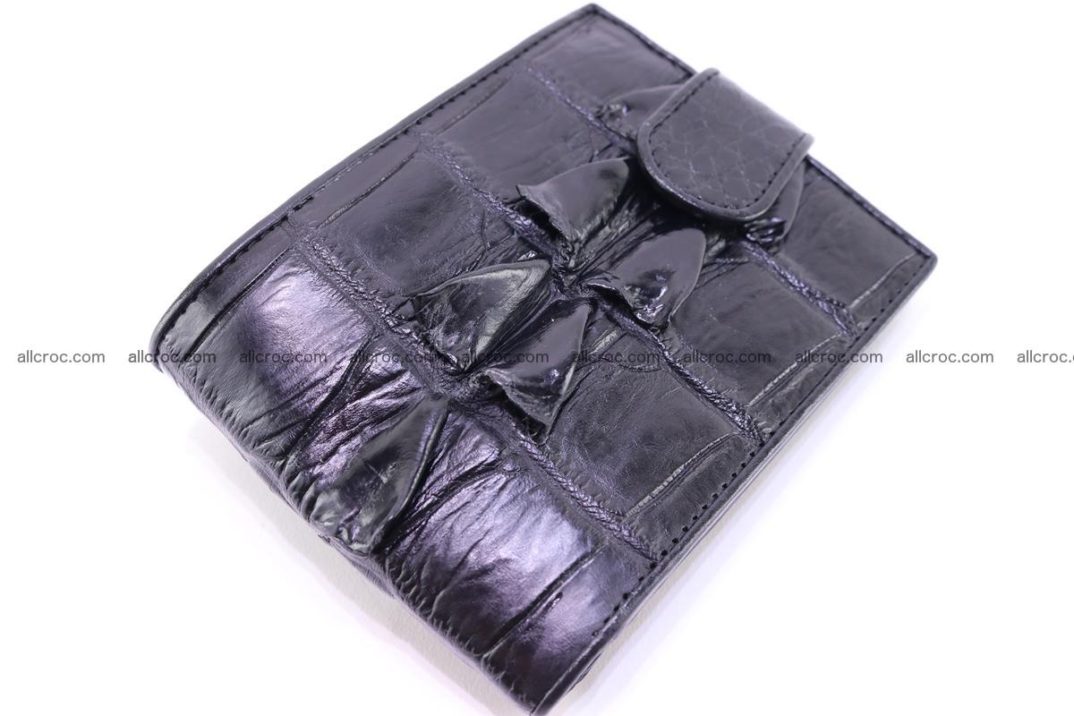 Siamese crocodile wallet with half belt and coins compartment 273 Foto 4