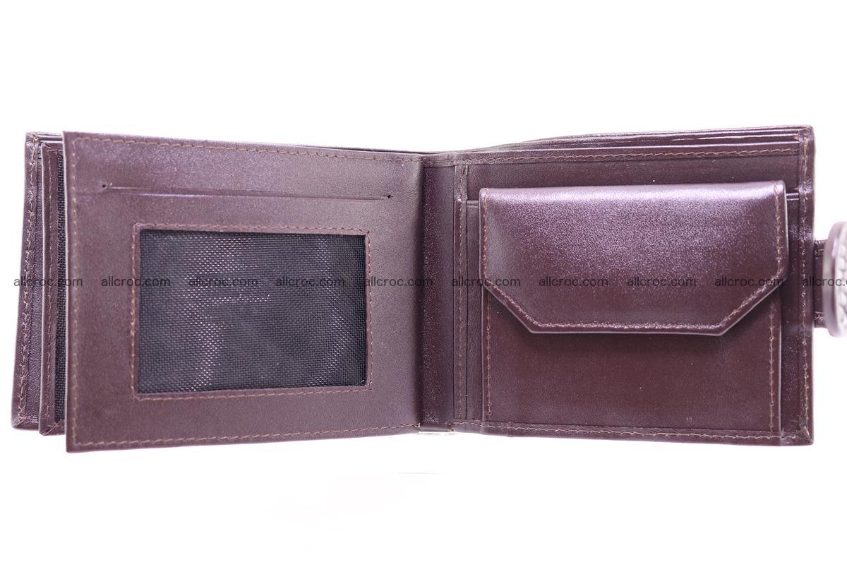 Siamese crocodile wallet with half belt and coins compartment 276 Foto 9