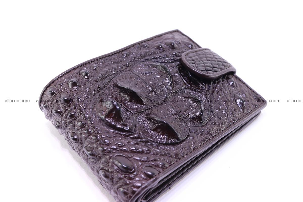 Siamese crocodile wallet with half belt and coins compartment 274 Foto 8