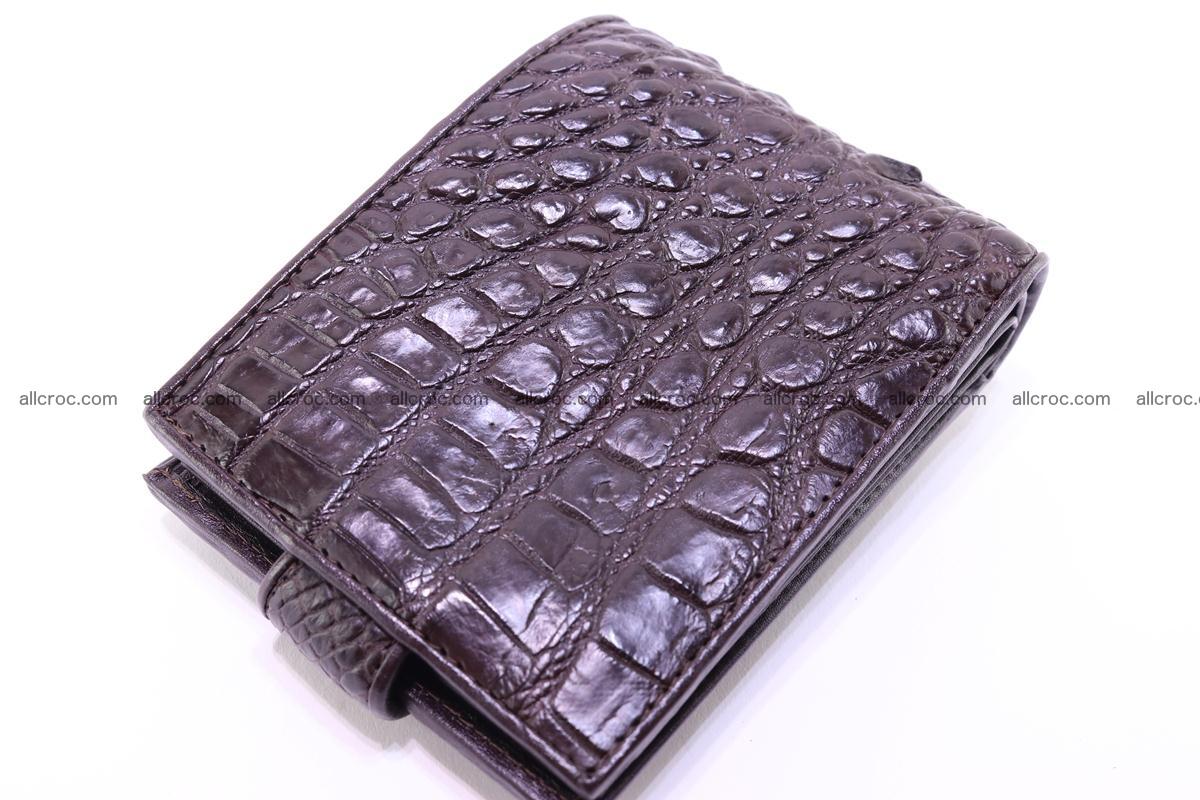 Siamese crocodile wallet with half belt and coins compartment 274 Foto 7