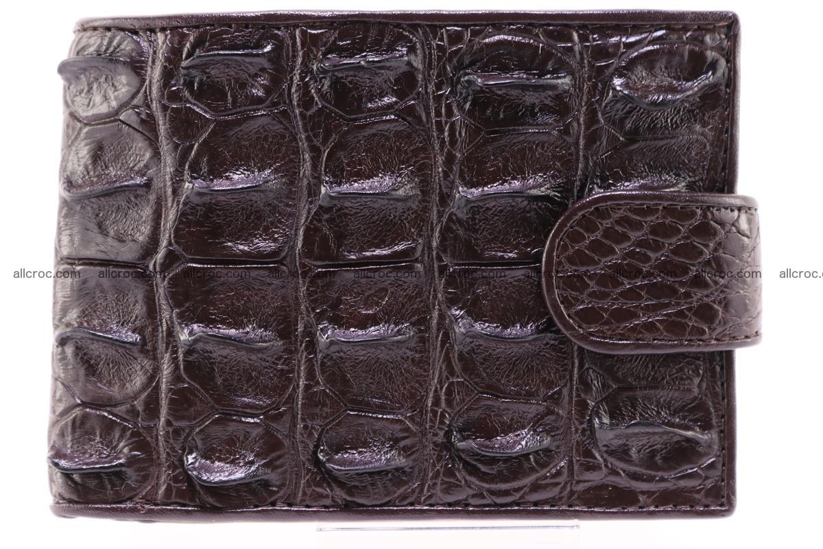 Siamese crocodile wallet with half belt and coins compartment 275 Foto 0
