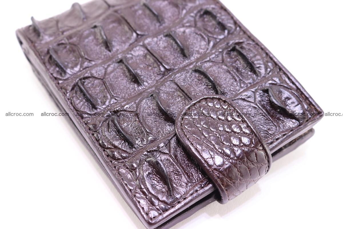 Siamese crocodile wallet with half belt and coins compartment 275 Foto 6