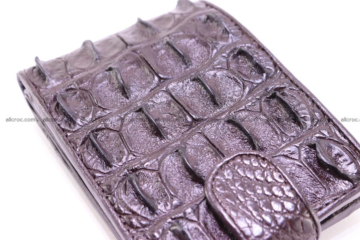 Siamese crocodile wallet with half belt and coins compartment 275 Foto 5