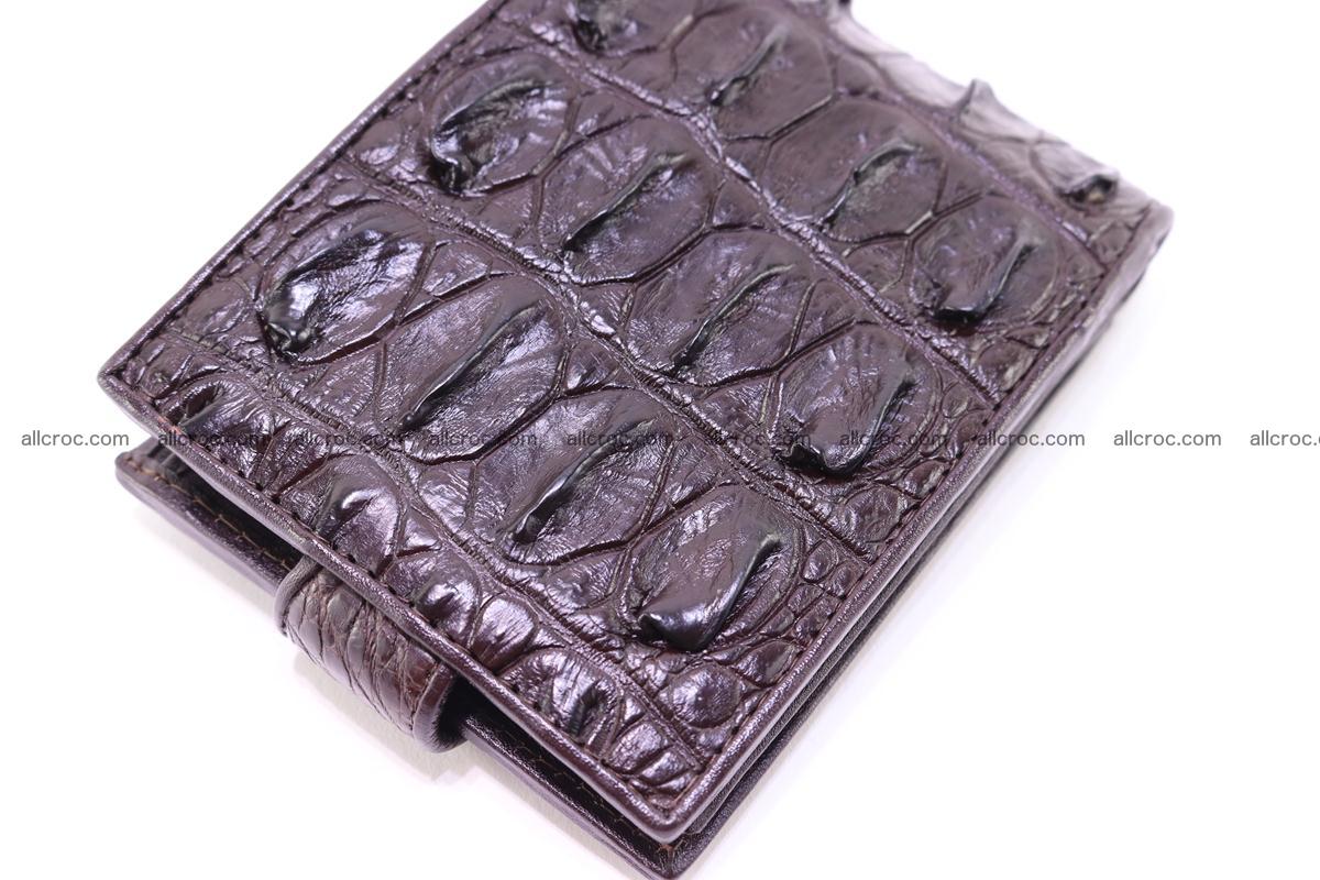 Siamese crocodile wallet with half belt and coins compartment 275 Foto 3