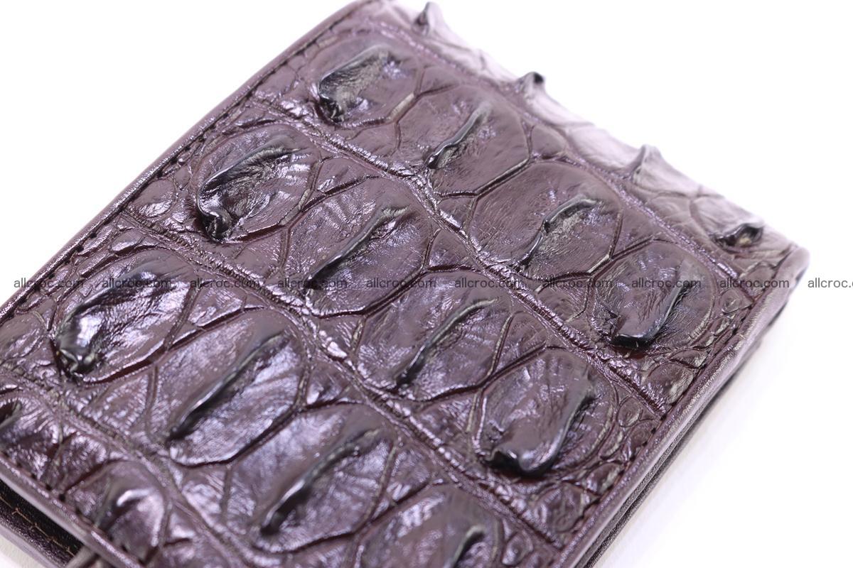 Siamese crocodile wallet with half belt and coins compartment 275 Foto 4