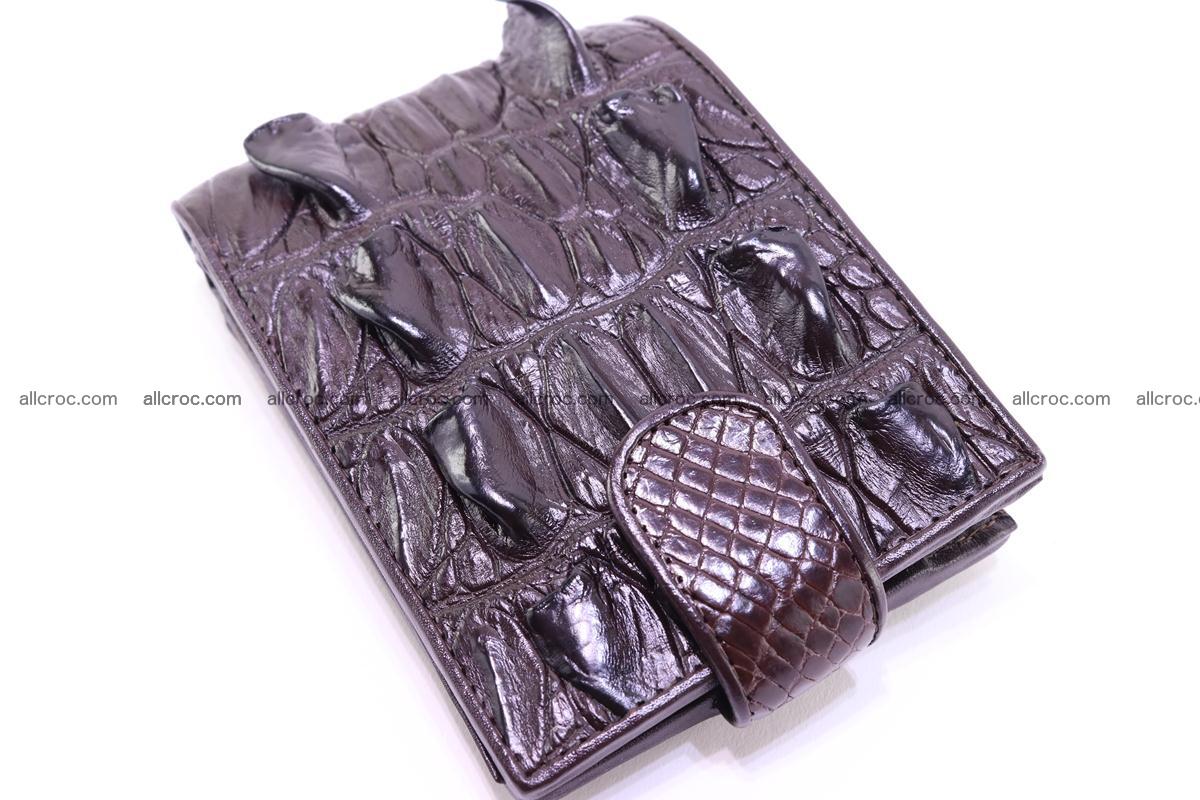 Siamese crocodile wallet with half belt and coins compartment 276 Foto 3