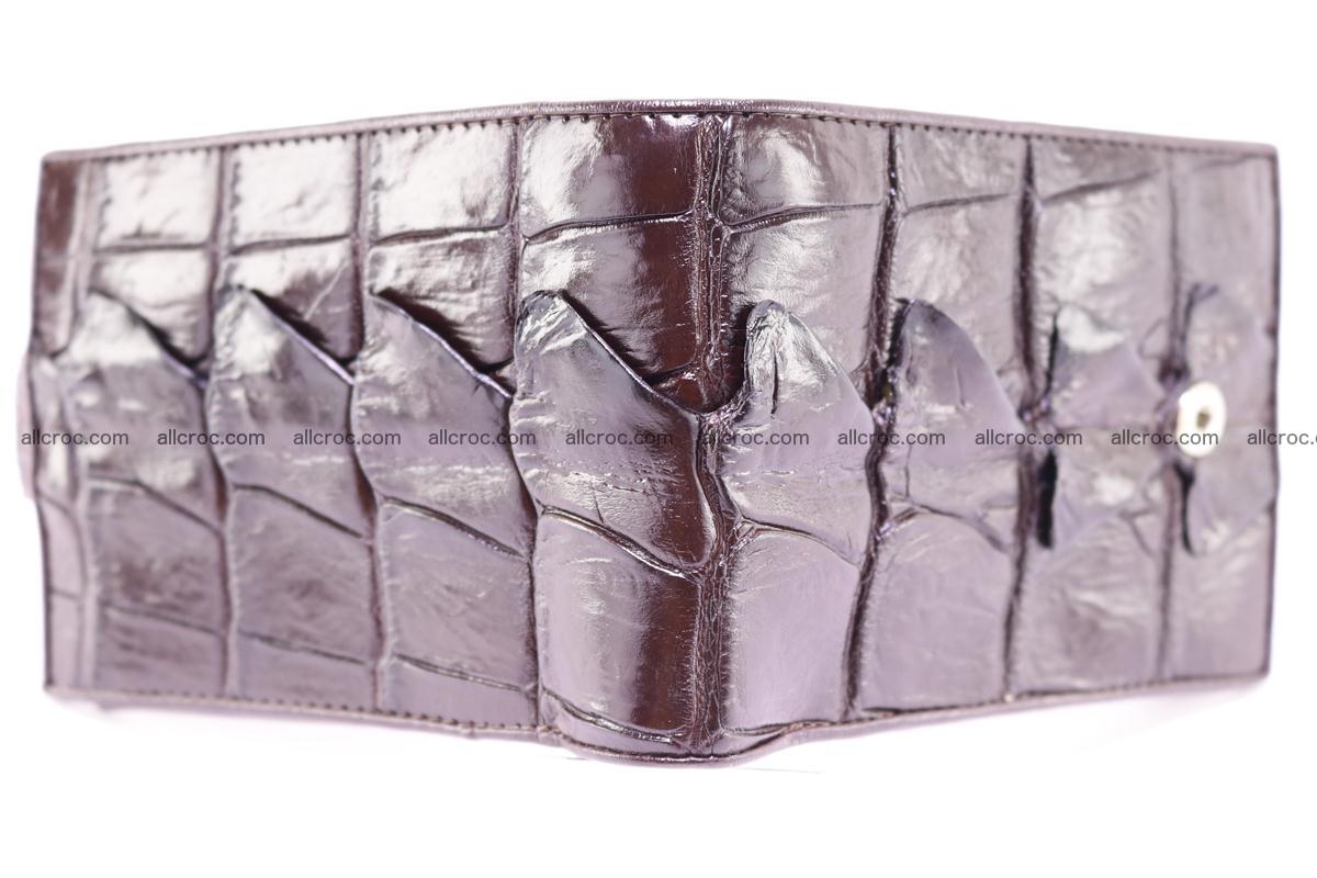 Siamese crocodile wallet with half belt and coins compartment 277 Foto 2