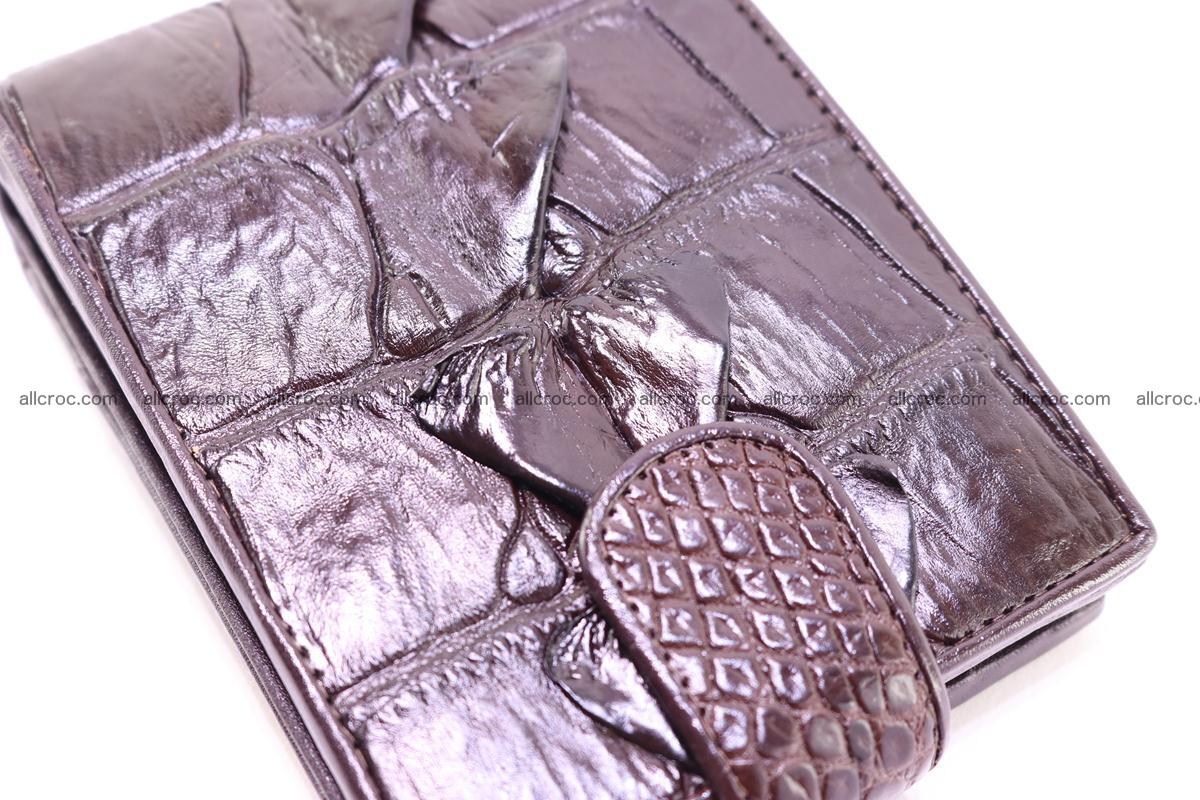 Siamese crocodile wallet with half belt and coins compartment 277 Foto 5