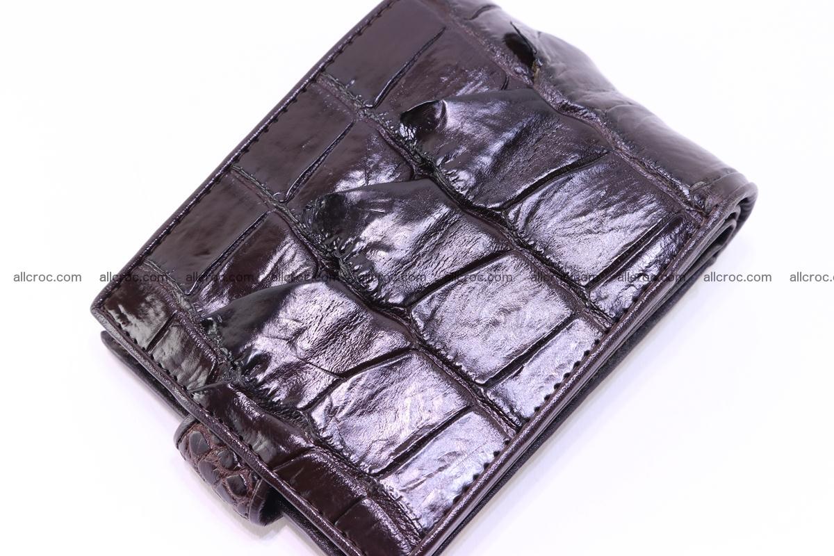 Siamese crocodile wallet with half belt and coins compartment 277 Foto 3