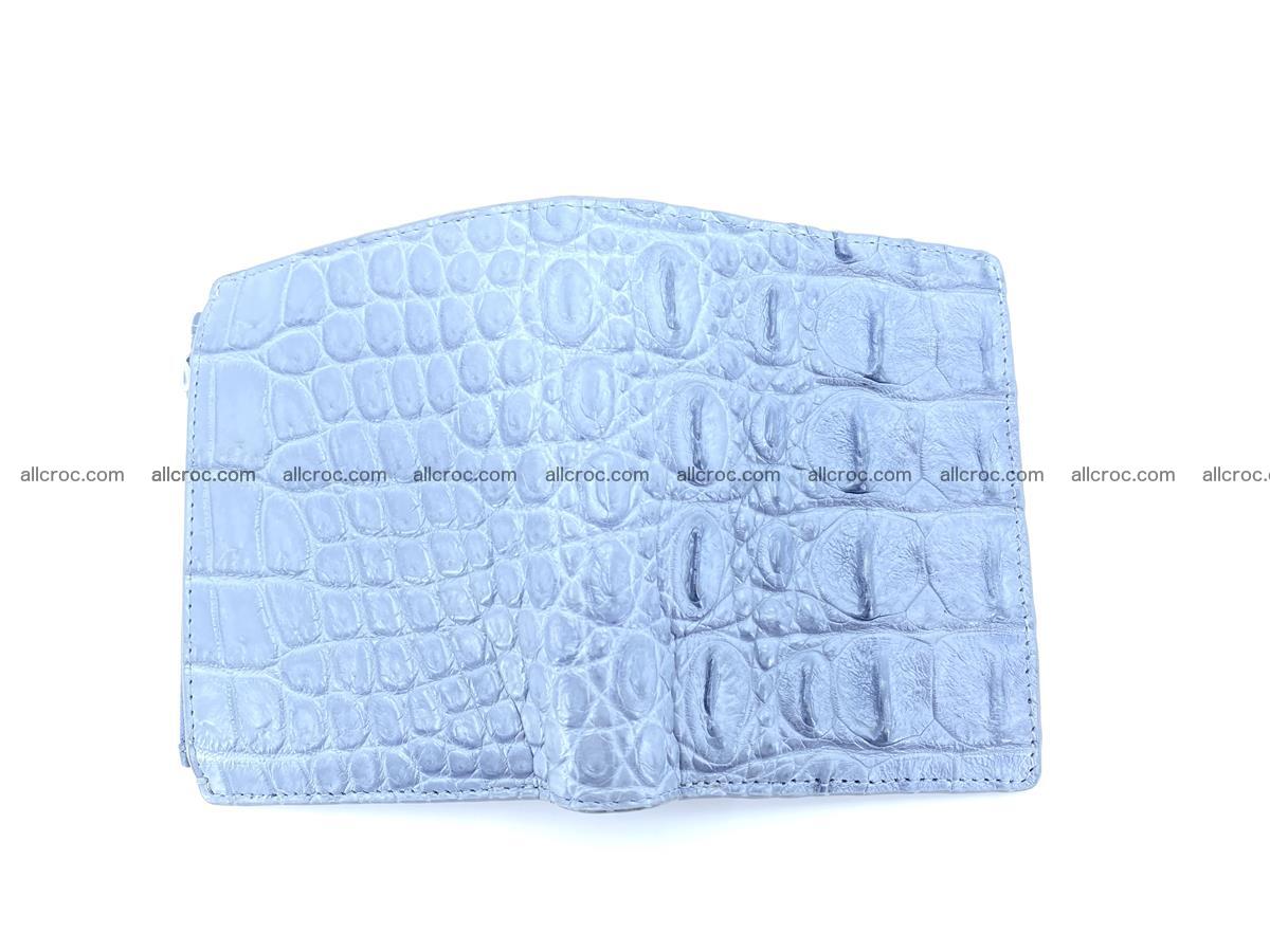 Crocodile leather vertical wallet HK 640 Foto 2