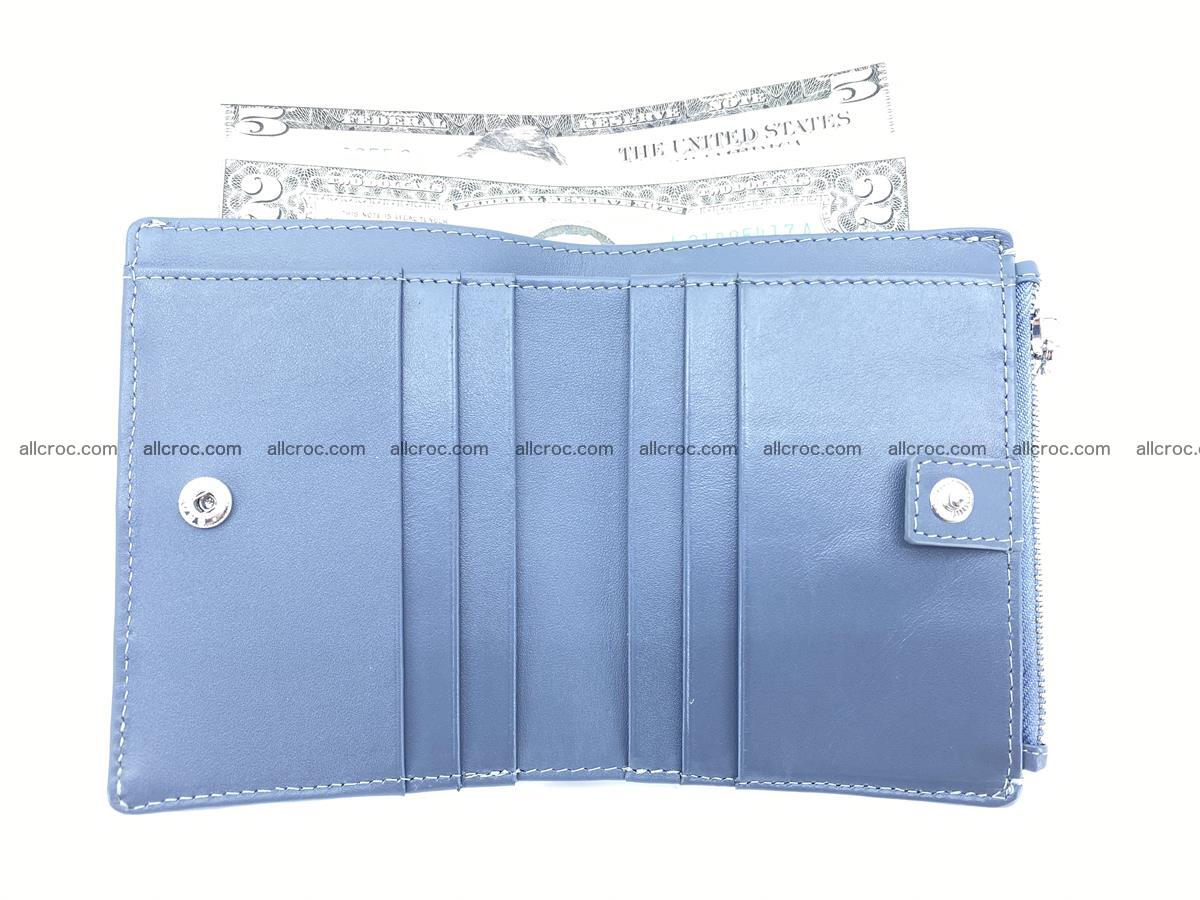 Crocodile leather vertical wallet HK 640 Foto 5