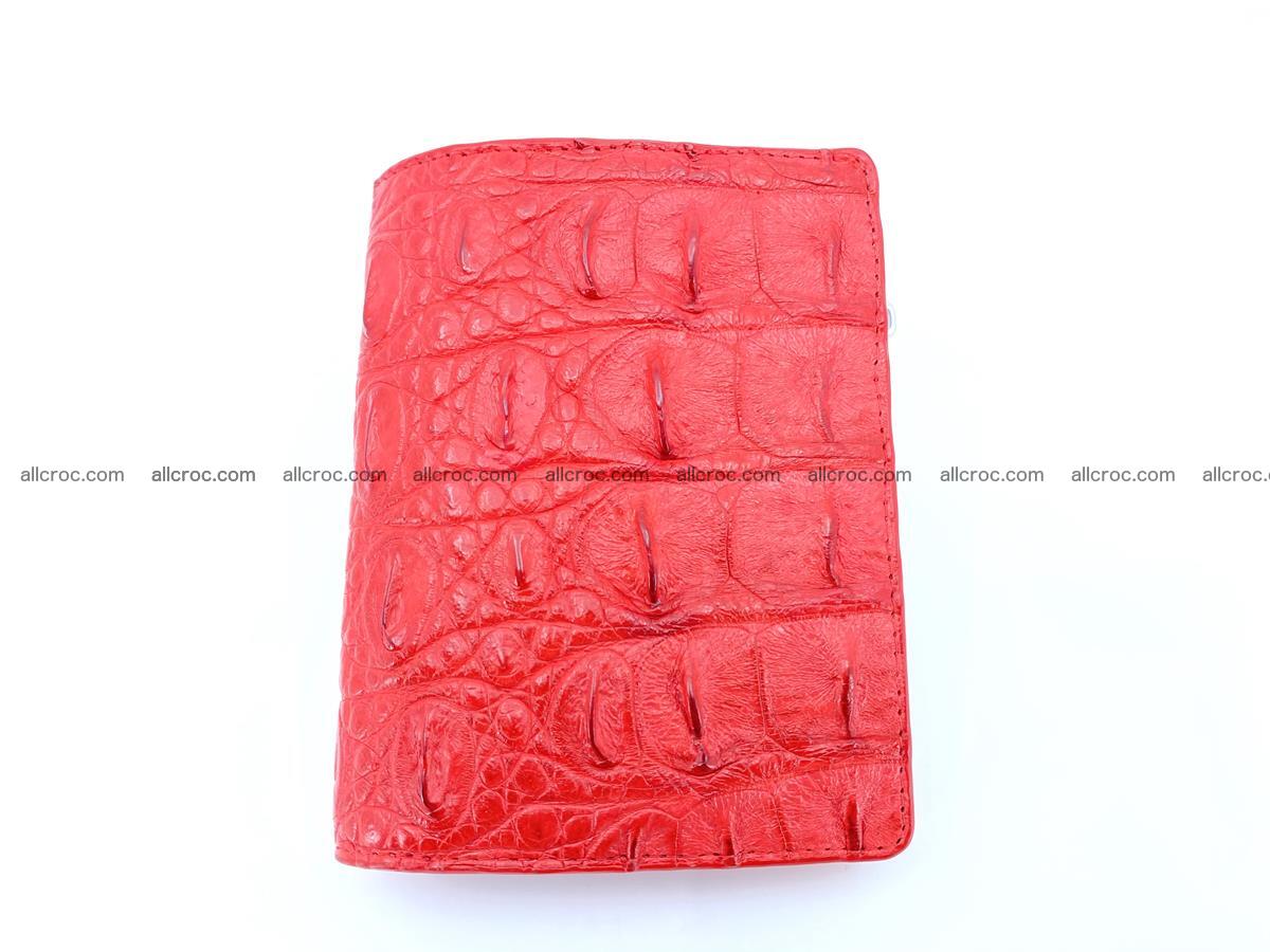 Crocodile leather vertical wallet HK 638 Foto 0