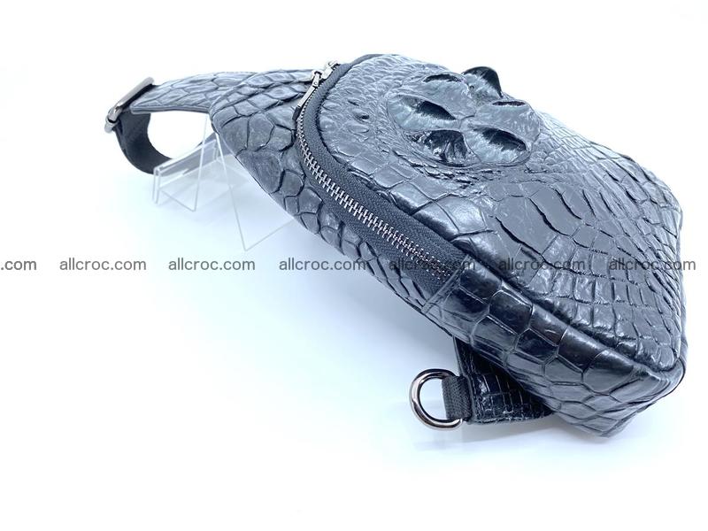 Sling bag from crocodile skin 888