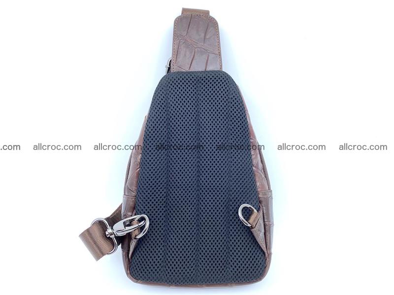 Sling bag from crocodile skin 887