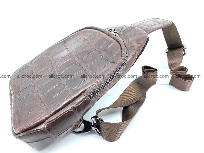 Sling bag from crocodile skin 887
