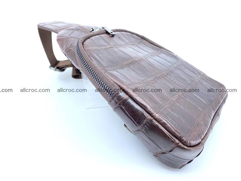 Sling bag from crocodile skin 887