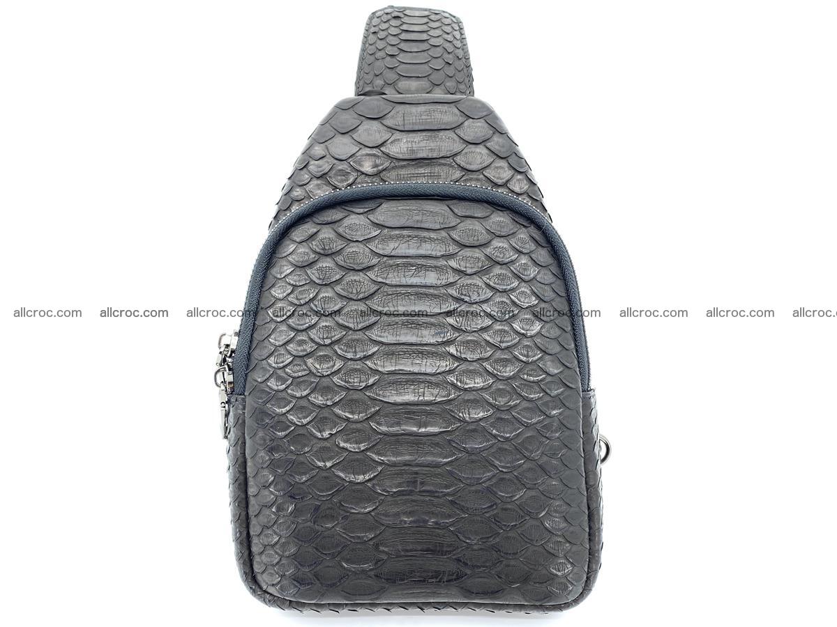 Sling bag from python snake skin 889 Foto 0