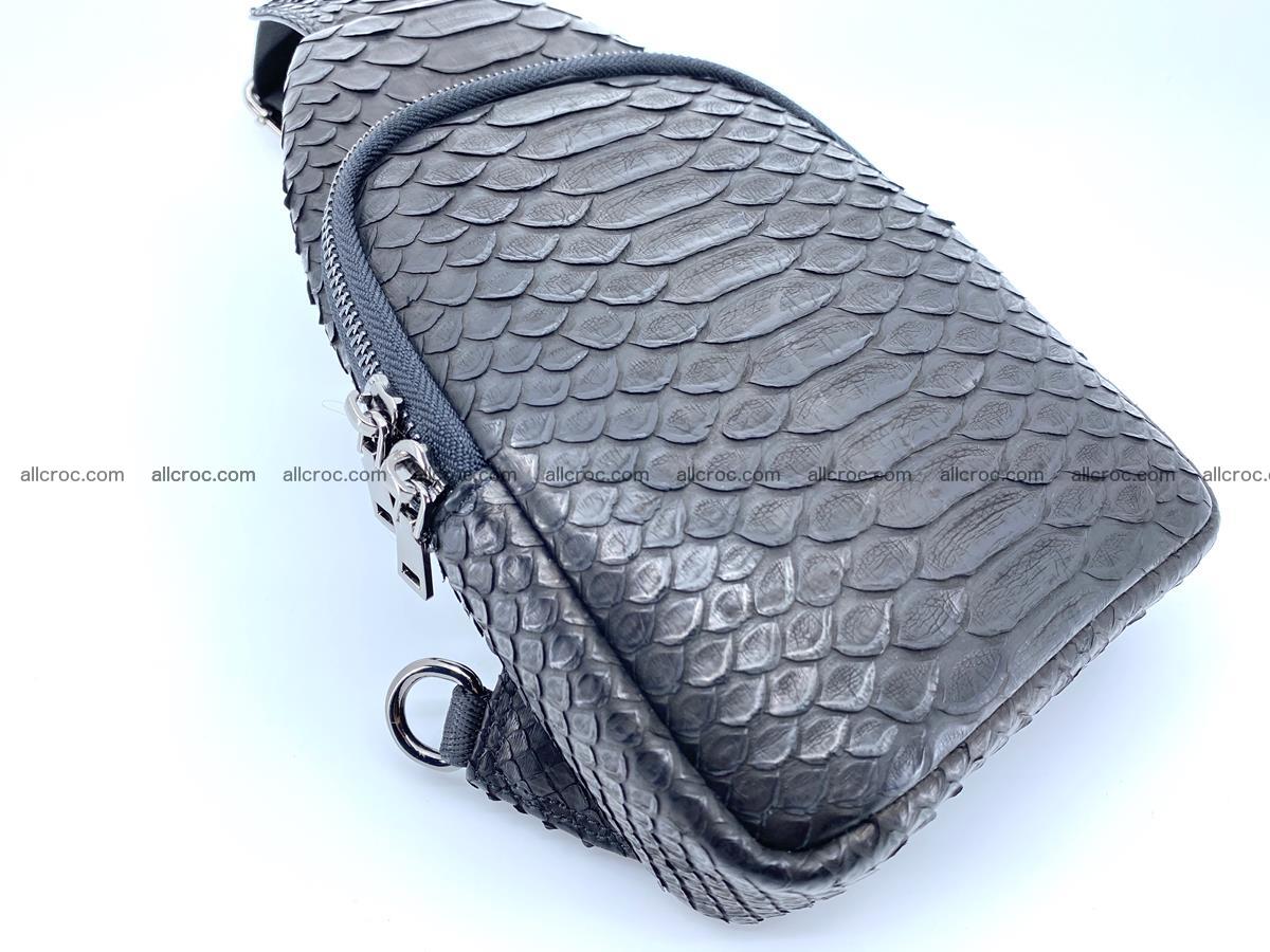 Sling bag from python snake skin 889 Foto 2