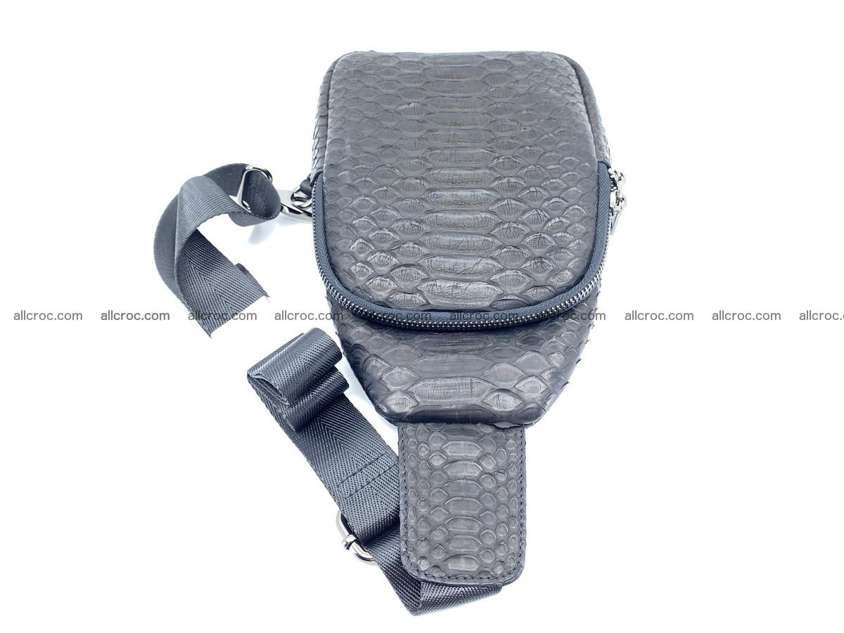 Sling bag from python snake skin 889 Foto 4