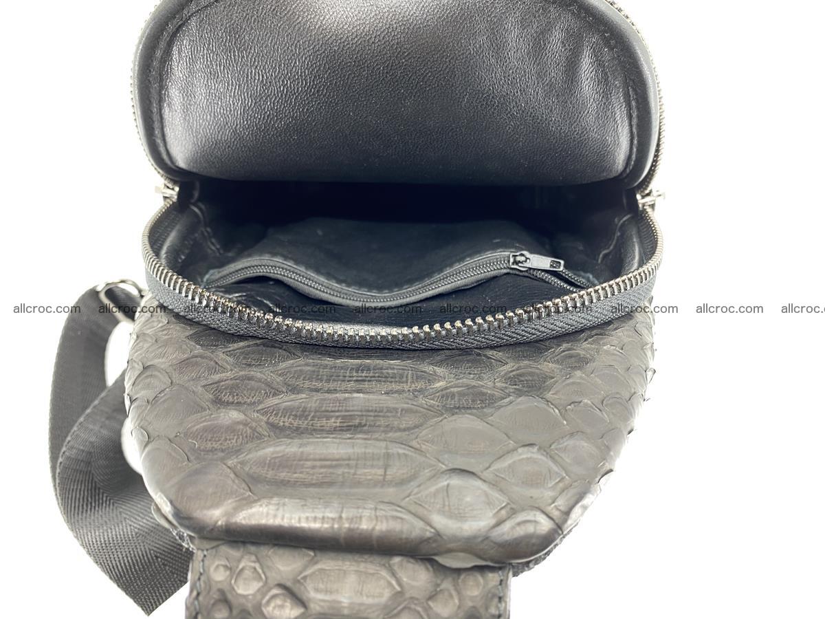 Sling bag from python snake skin 889 Foto 5