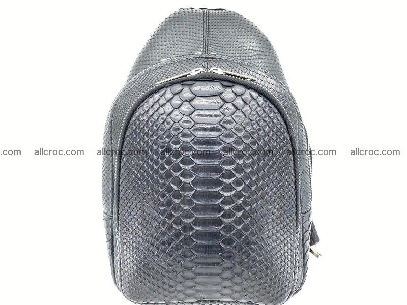 Sling bag from python snake skin 890