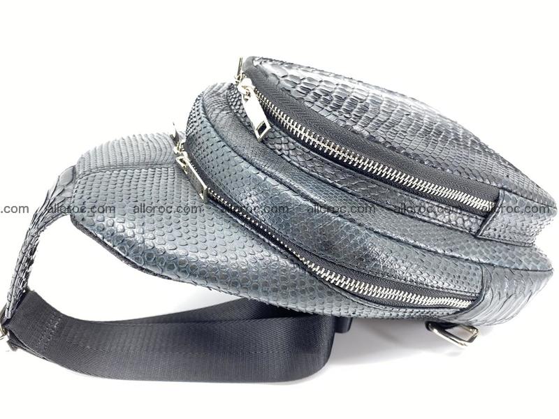 Sling bag from python snake skin 890