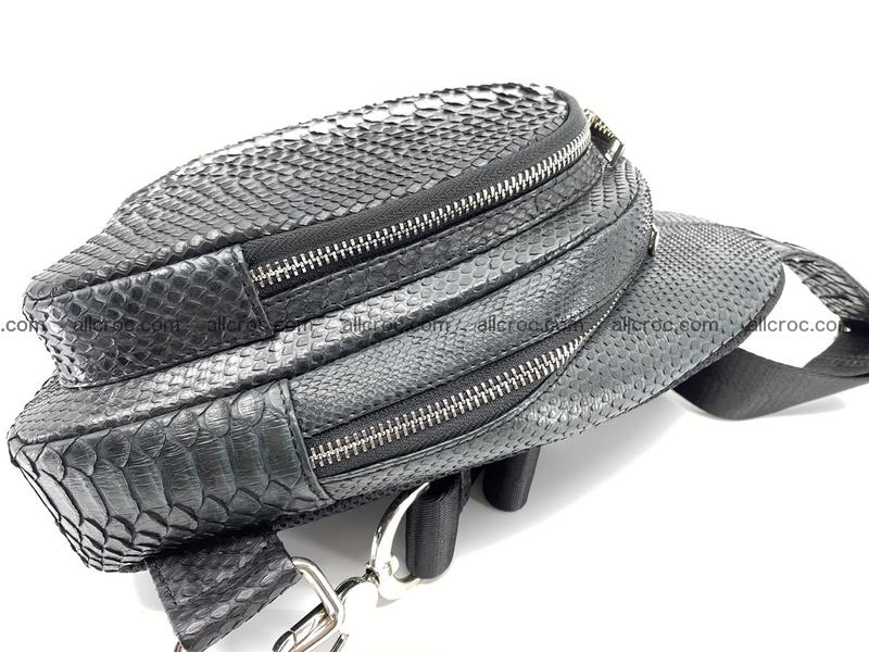 Sling bag from python snake skin 890