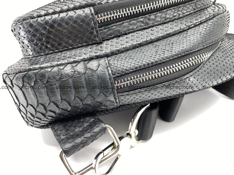 Sling bag from python snake skin 890