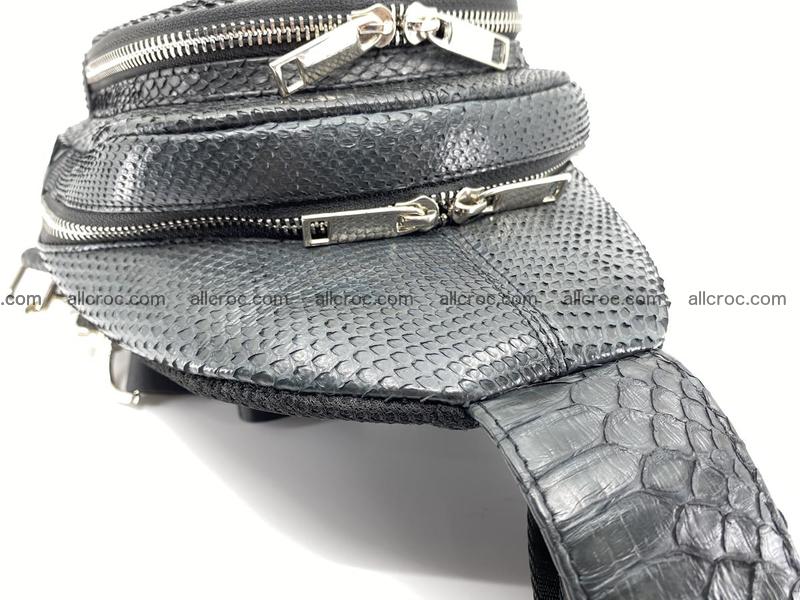 Sling bag from python snake skin 890