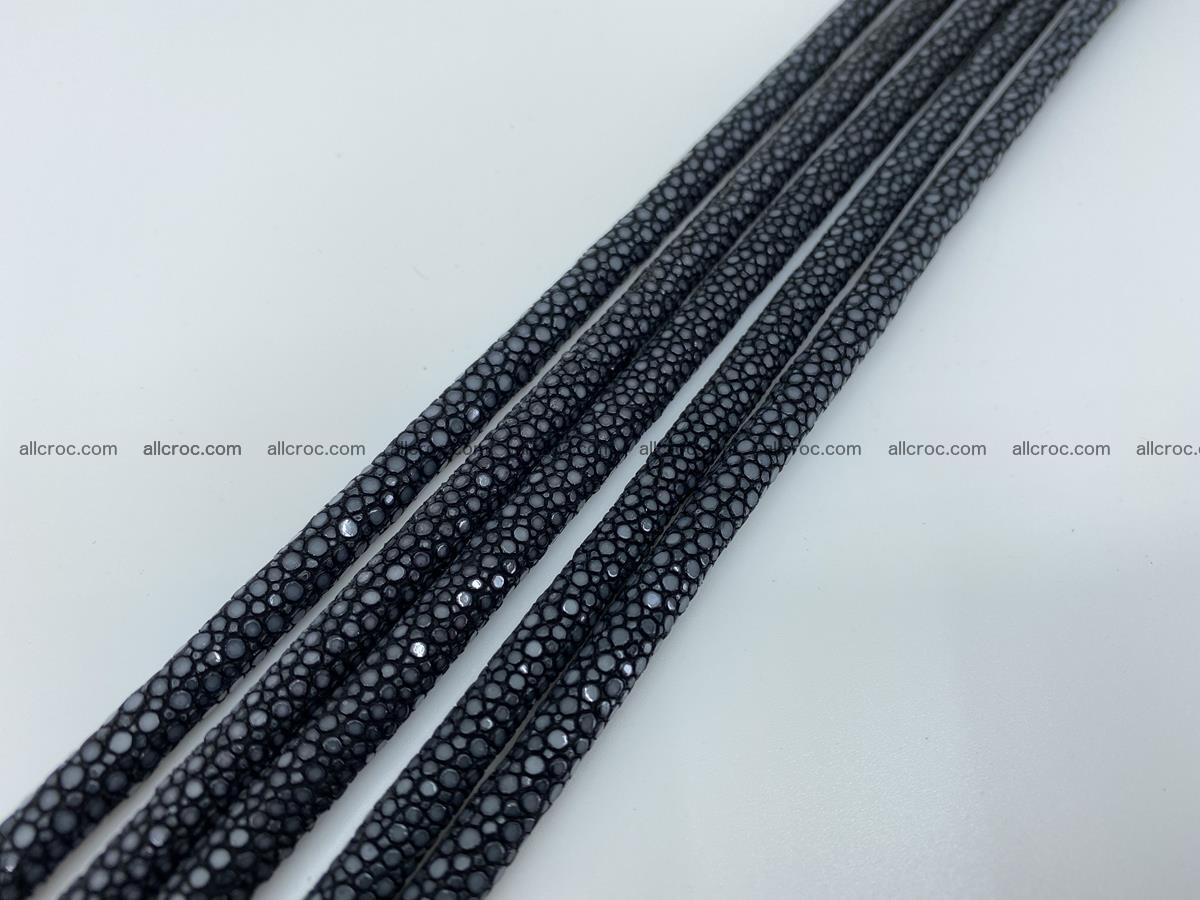 Polished stingray skin cord 6mm x 50cm 2408 Foto 6