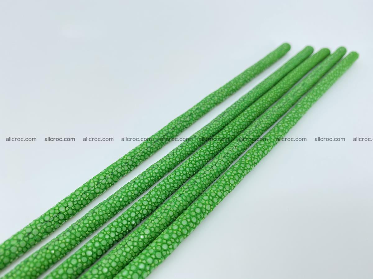 Stingray leather cord 6mm x 40cm 686 Foto 2