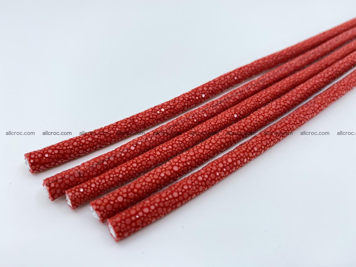 Stingray leather cord 6mm x 40cm 680 Foto 0