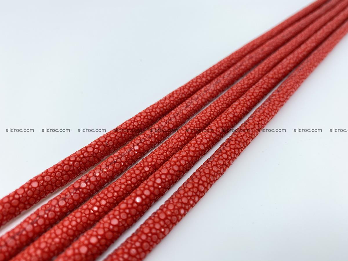 Stingray leather cord 6mm x 40cm 680 Foto 1