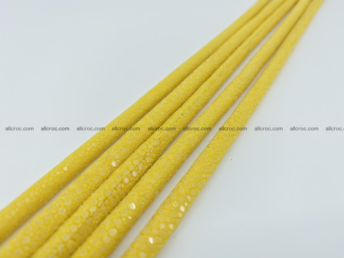 Stingray leather cord 6mm x 40cm 685 Foto 1