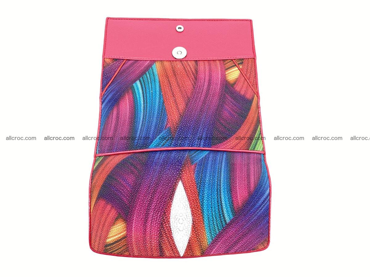 Stingray leather long wallet 1596 Foto 2