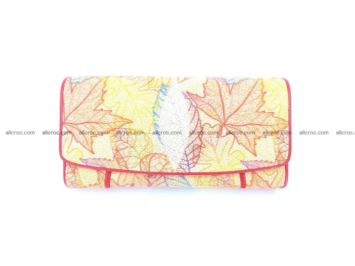 Stingray leather long wallet 1599 Foto 0