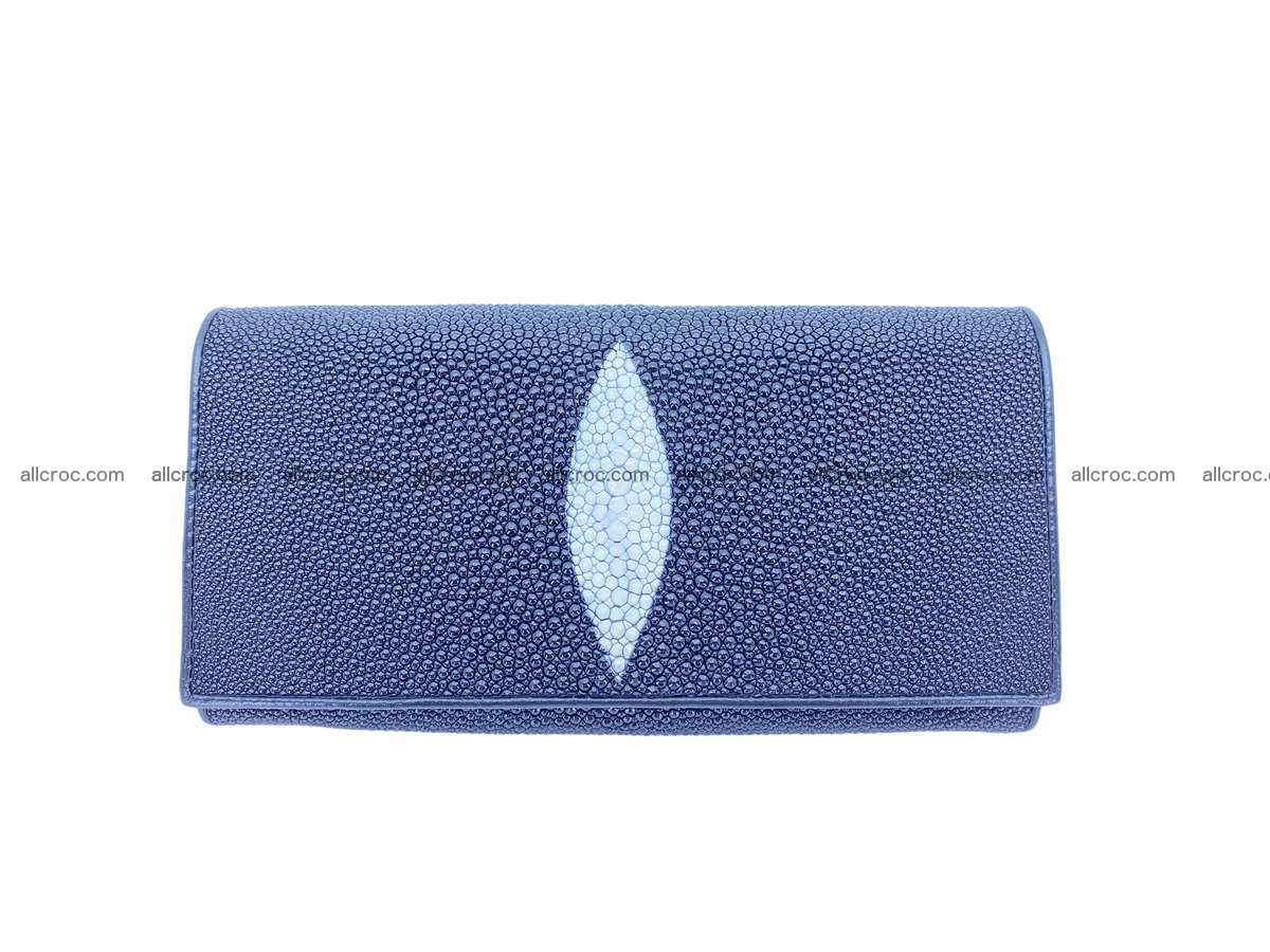 Stingray leather long wallet 2200 Foto 0